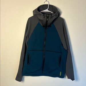 Melanaza Two-Tone Hooded Jacket